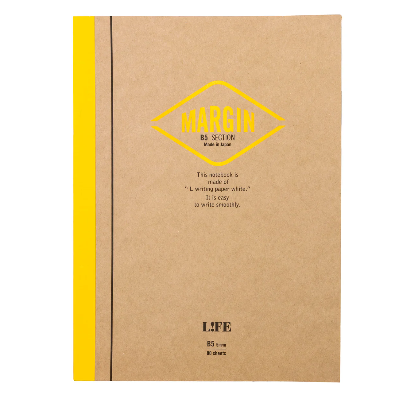 Life B5 Margin Grid Notebook