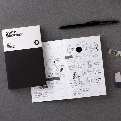Livework Life & Pieces Your Planner V2 Undated A6 Diary - Image 7