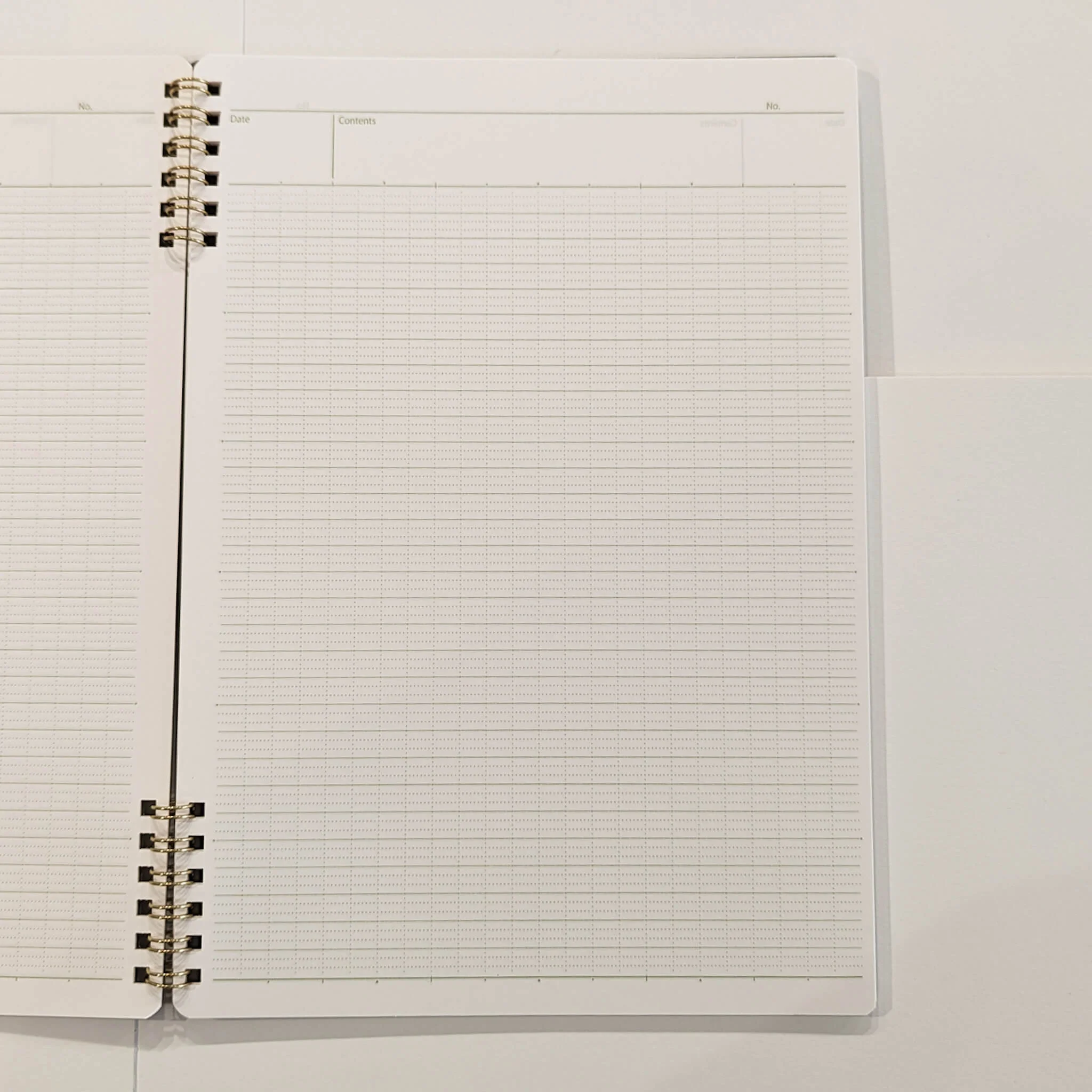 Nakabayashi Logical Prime Ringbound 7mm Ruled Notebook B5 - Image 5