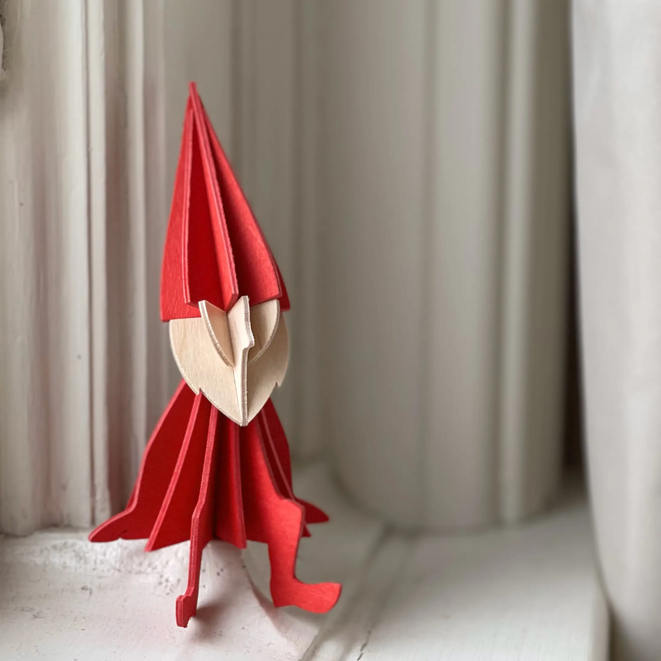 Lovi Elf 12cm- 3D Wooden Figure - Image 3