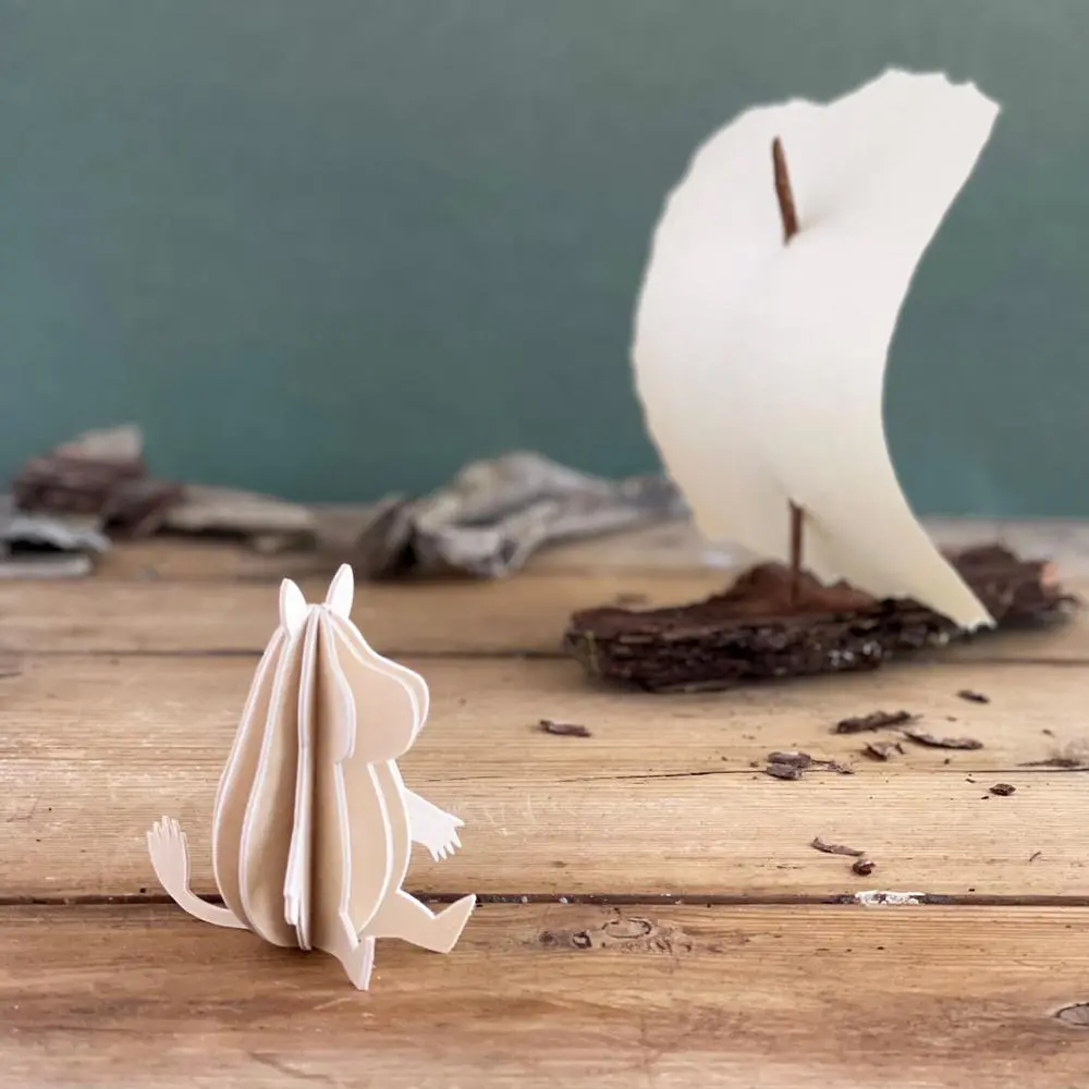 Lovi Moomintroll 9cm- 3D Wooden Figure - Image 2