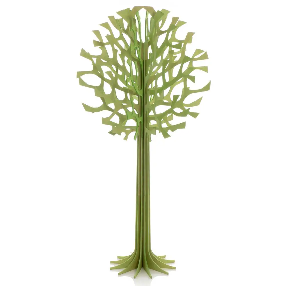 Lovi Tree 16.5cm - Pale Green - 3D Wooden Figure