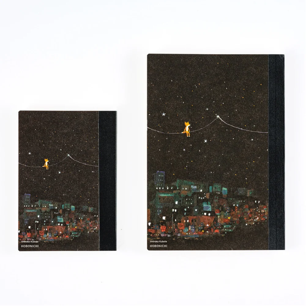 Hiroko Kubota: Hobonichi Graph Notebook - Another night of falling star sparklers - Image 2