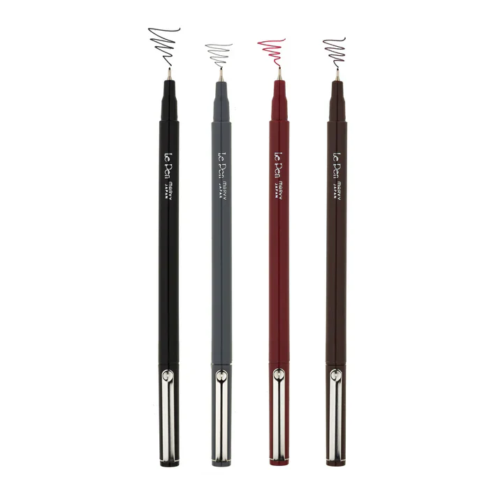 Marvy Uchida 4300 Le Pen Set of 4 Fineliner 0.3mm Pens - Image 7