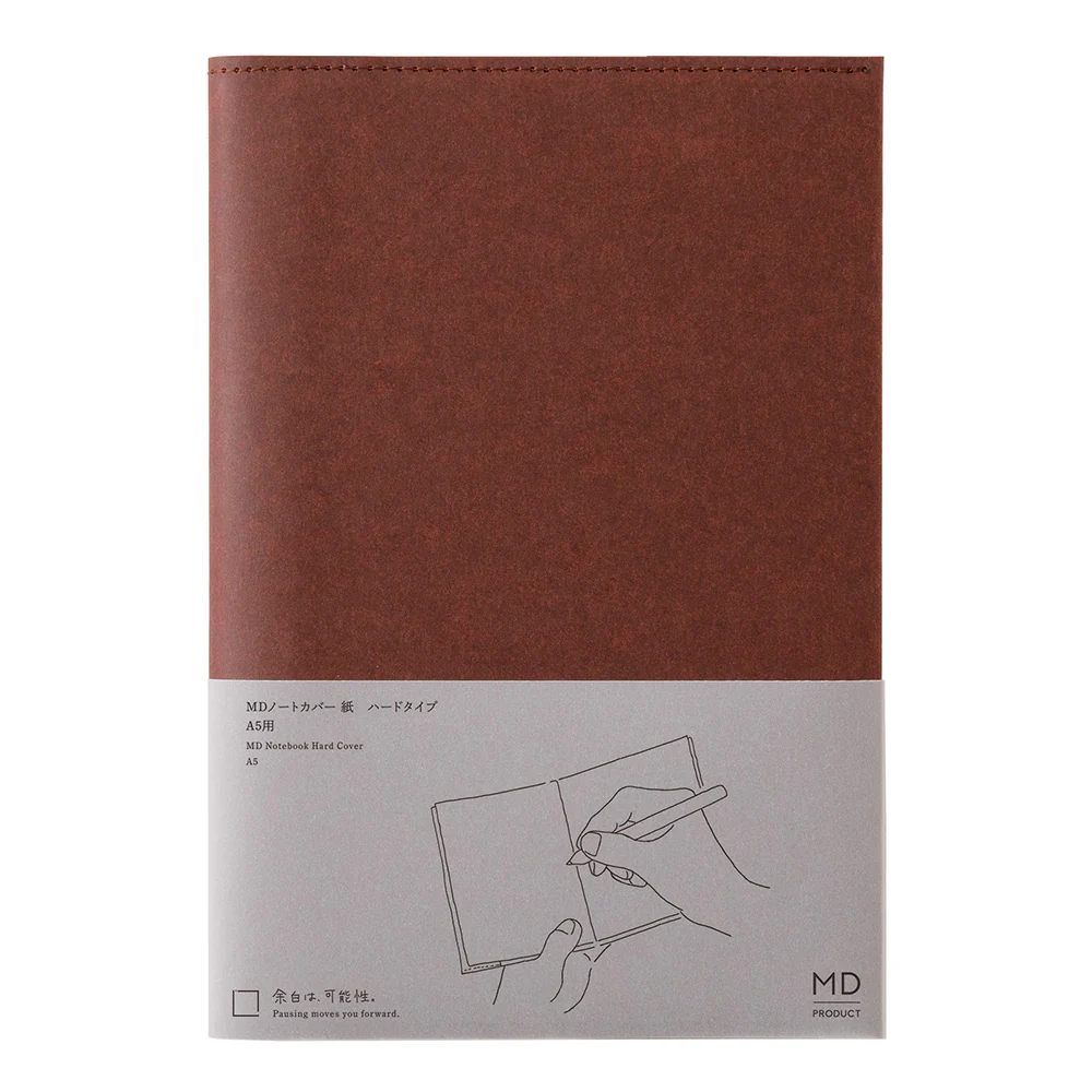 MD Paper A5 Notebook Hard Paper Cover