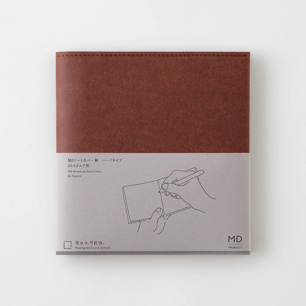 MD Paper Square Notebook Hard Paper Cover - Image 9