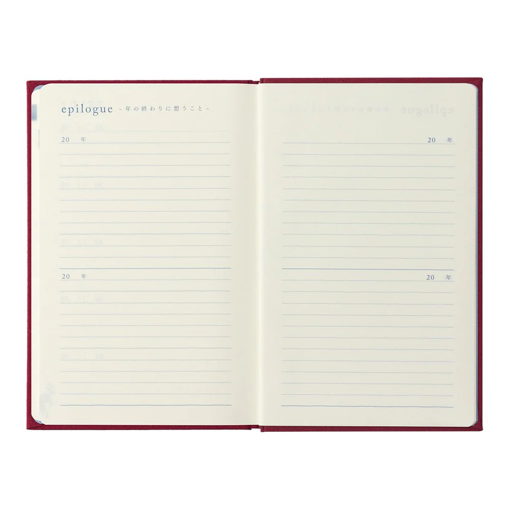 Midori 10 Year Diary Red - Image 8