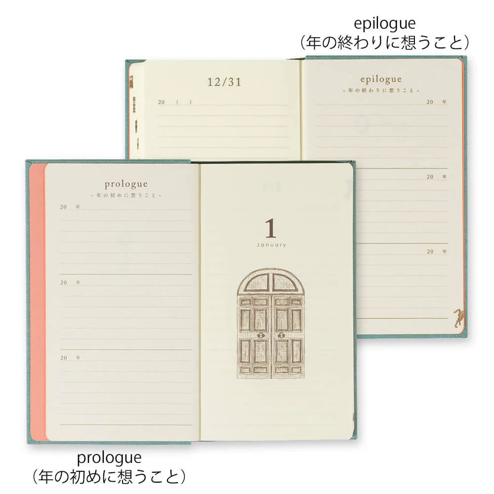 Midori 3 Year Diary Light Blue - Image 6