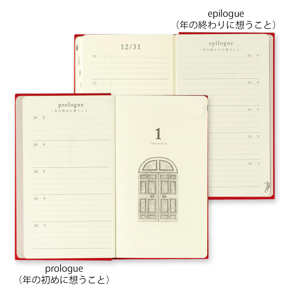 Midori 5 Year Diary Red - Image 5
