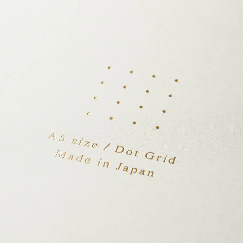Midori A5 Dot Grid Paper Memo Pad White - Image 4