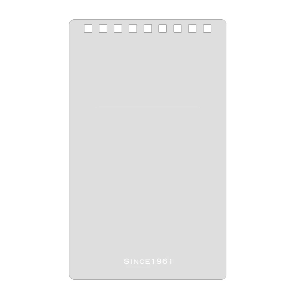 Midori Diamond Large Memo Book - Lined - Black - Image 3