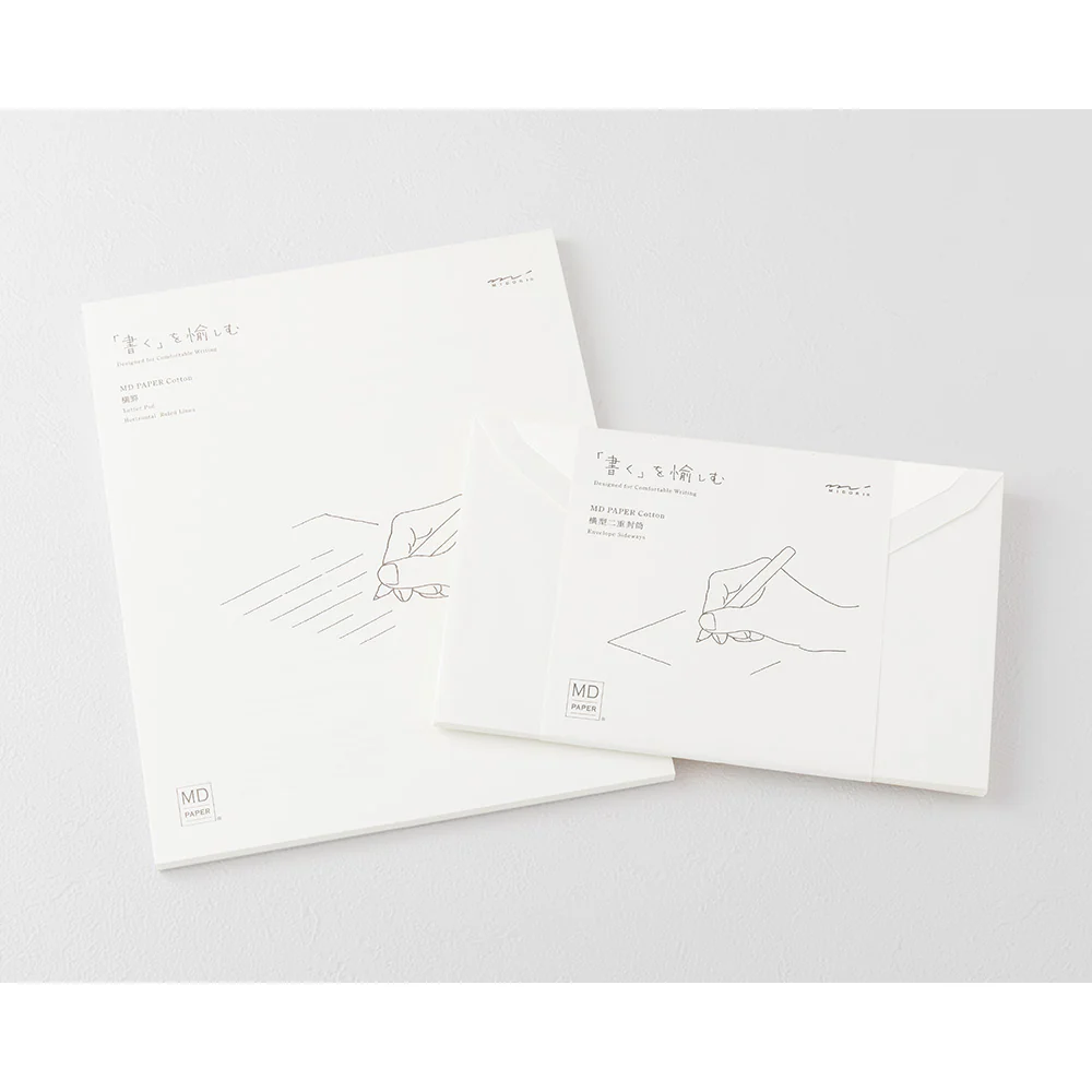 Midori MD Cotton Sideways Paper Envelopes - Image 6