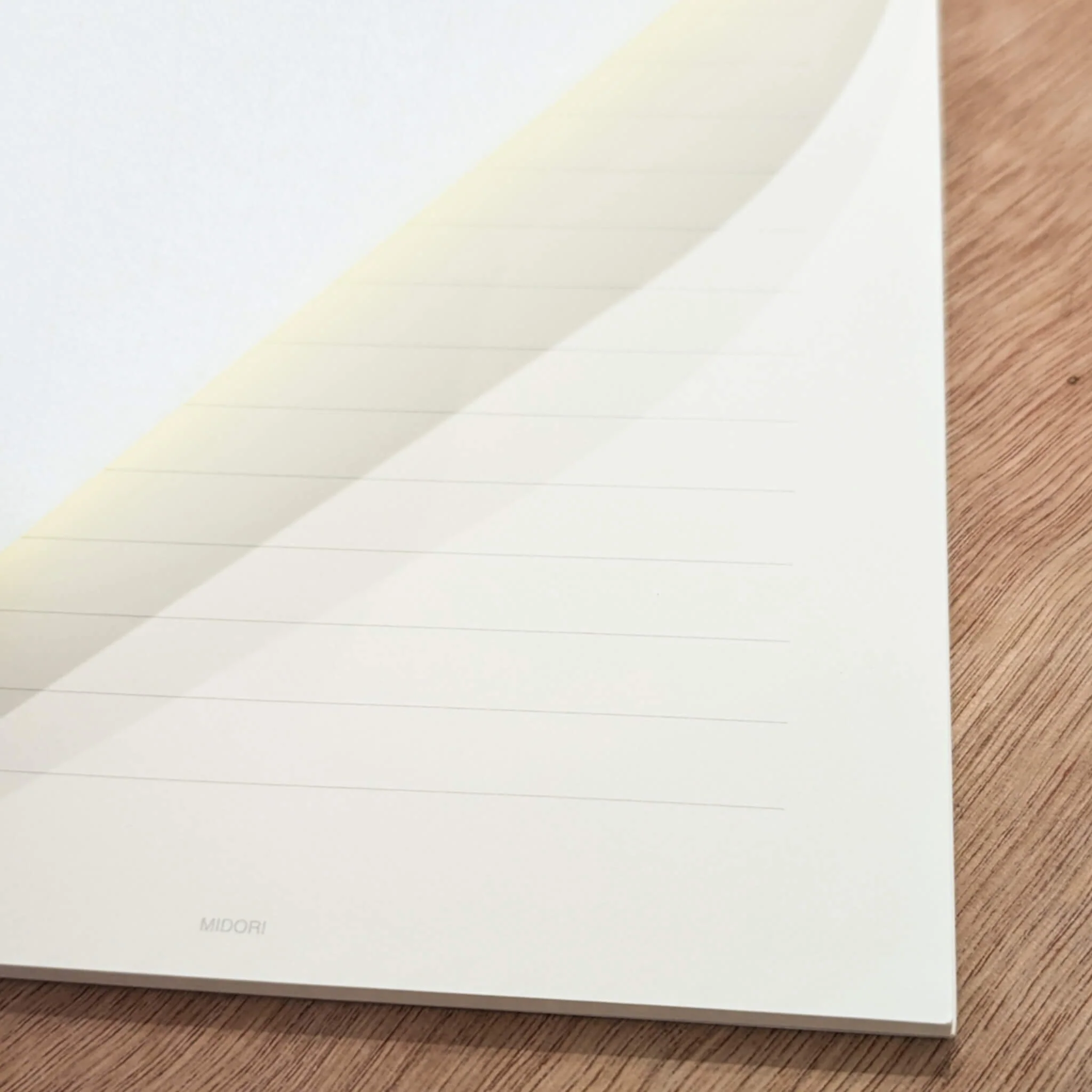 Midori MD Paper Letter Pad A5 Cream - Image 3