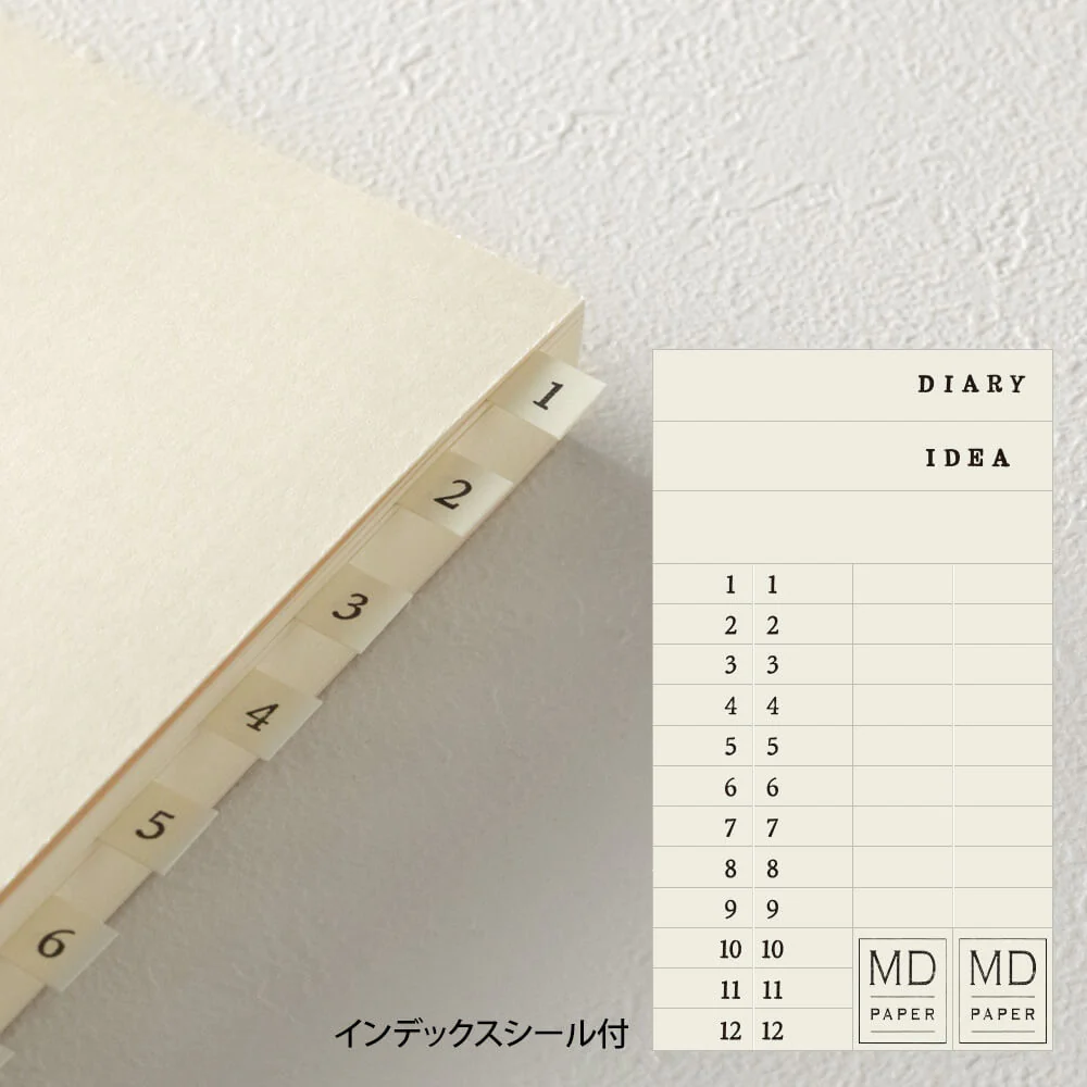 Midori MD Paper A5 Journal A5 Codex 1Day 1Page - Blank - Image 3