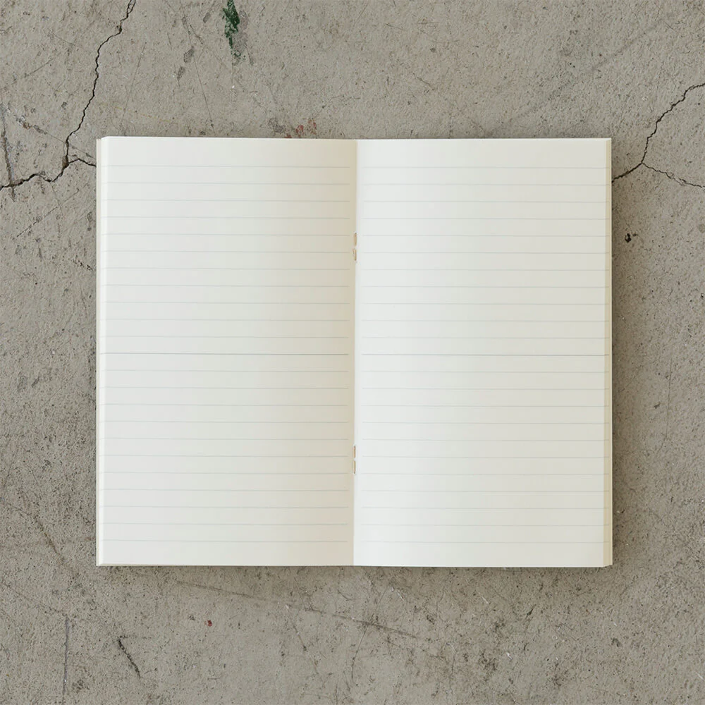Midori MD Paper B6 Slim Lined Notebook Light - Pack of 3 - Image 2