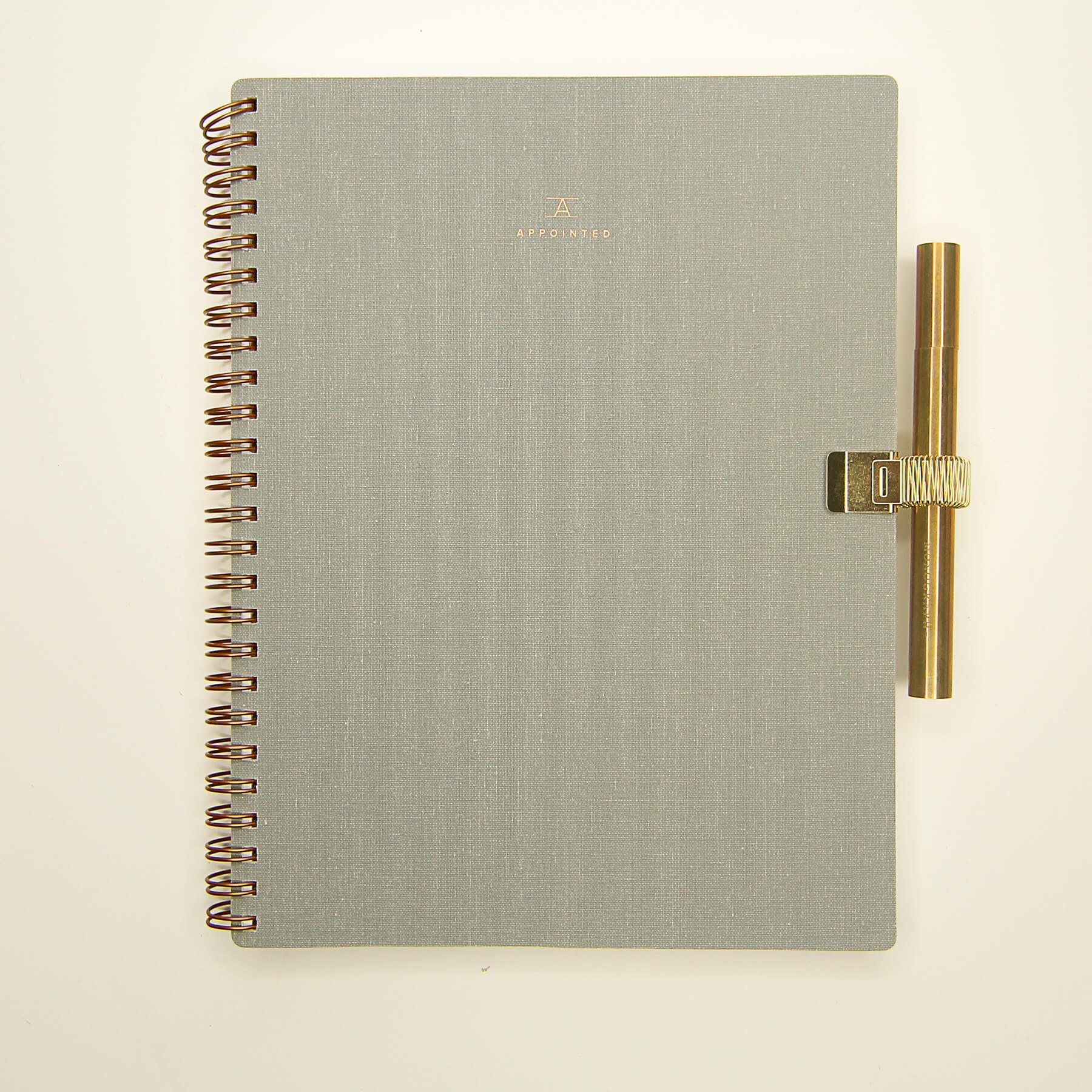Midori Mini Clip Pen Holder Gold - Image 3