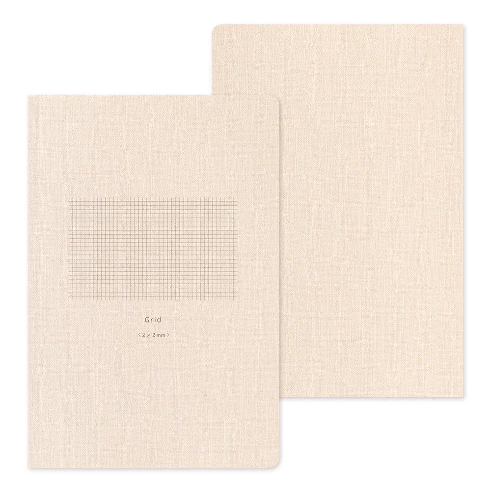 Midori Yuru Log Notebook - B6 - Grid - Image 2