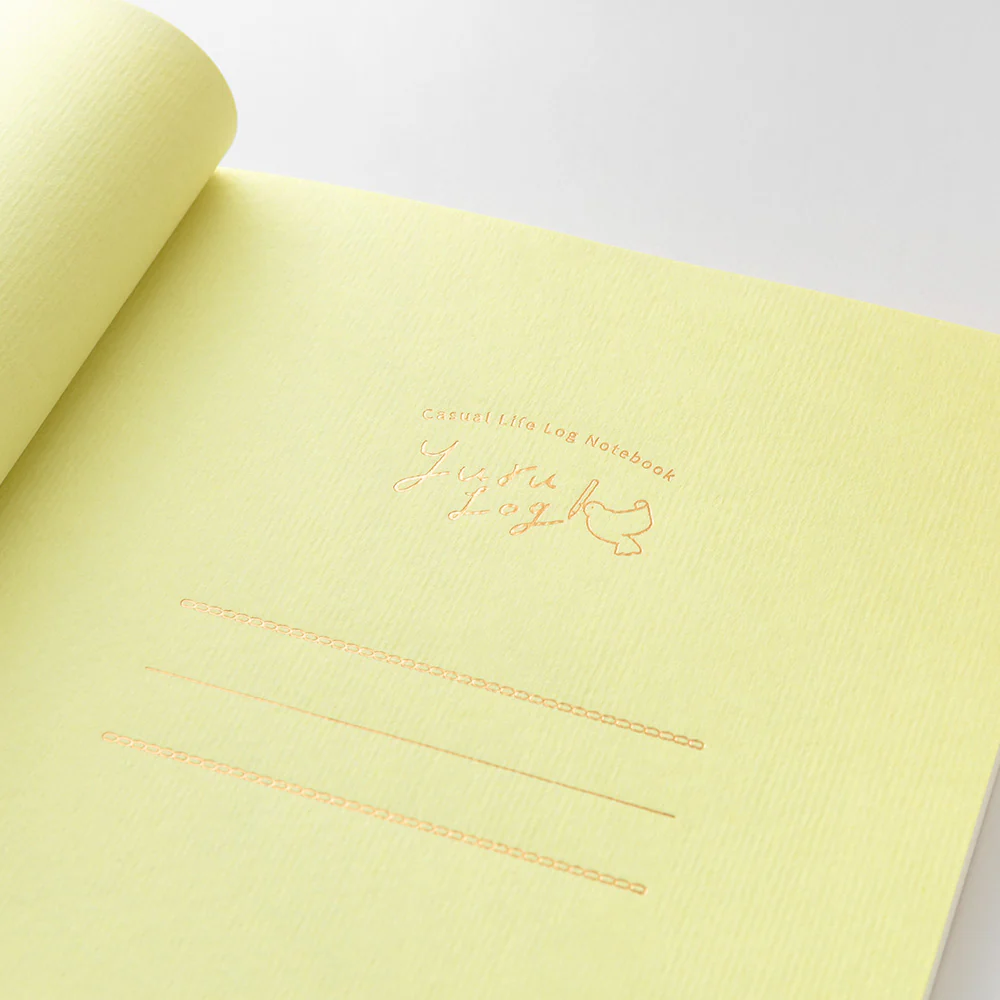 Midori Yuru Log Notebook - B6 - Grid - Image 7