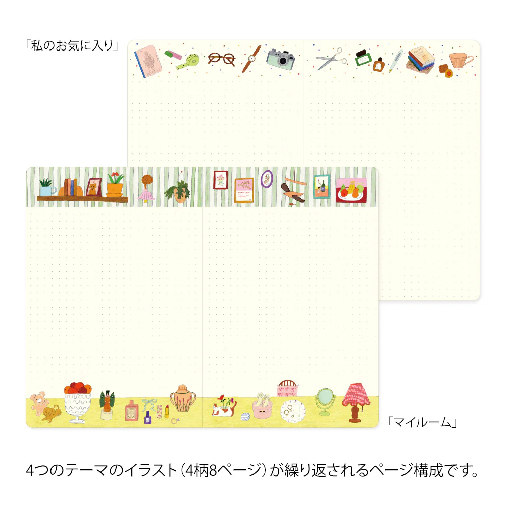 Midori Yuru Log Notebook - B6 - My Life - Image 7
