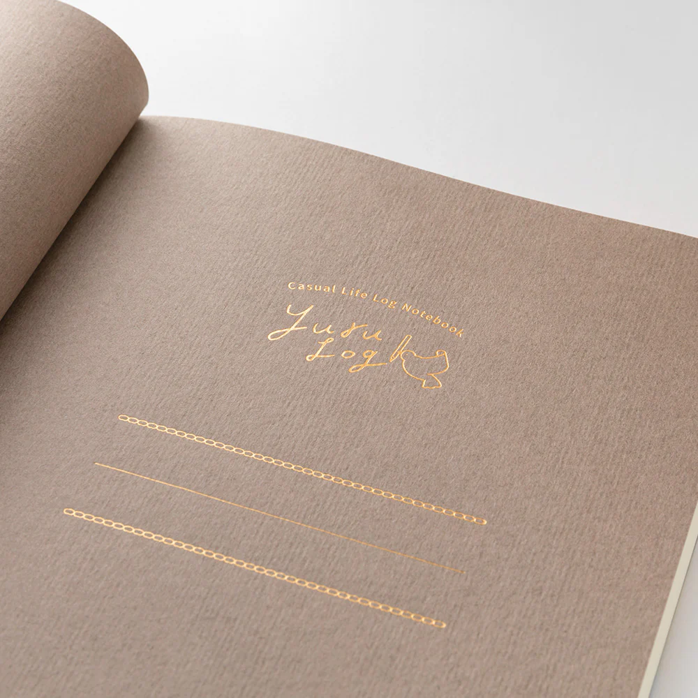Midori Yuru Log Notebook - B6 - My Life - Image 8