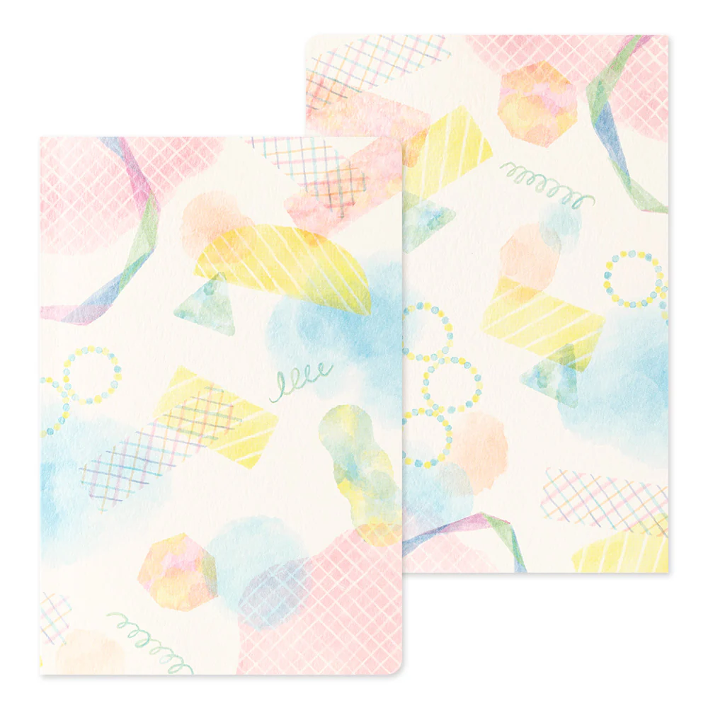 Midori Yuru Log Notebook - B6 - Watercolour - Image 2