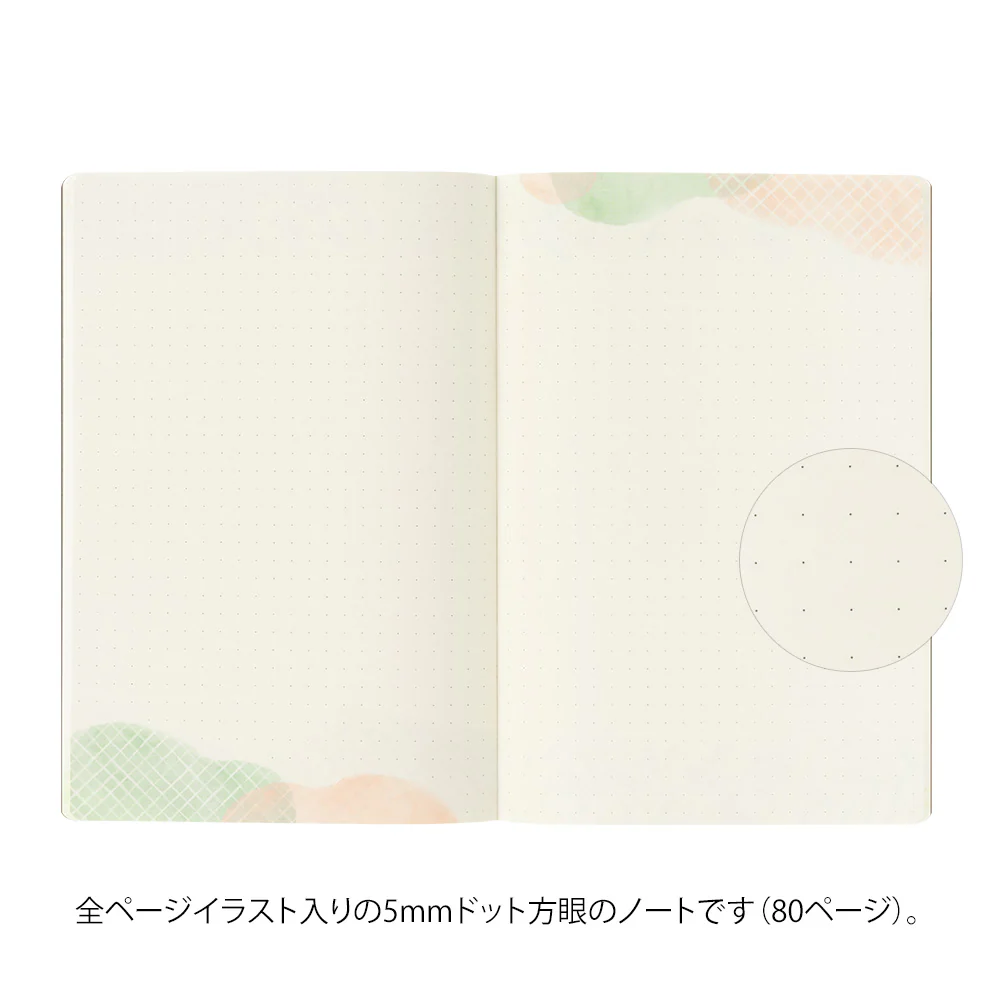 Midori Yuru Log Notebook - B6 - Watercolour - Image 5