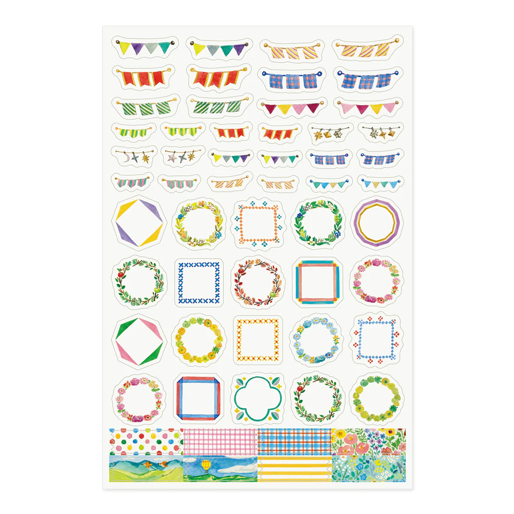 Midori Yuru Log Stickers - Decoration - Image 2