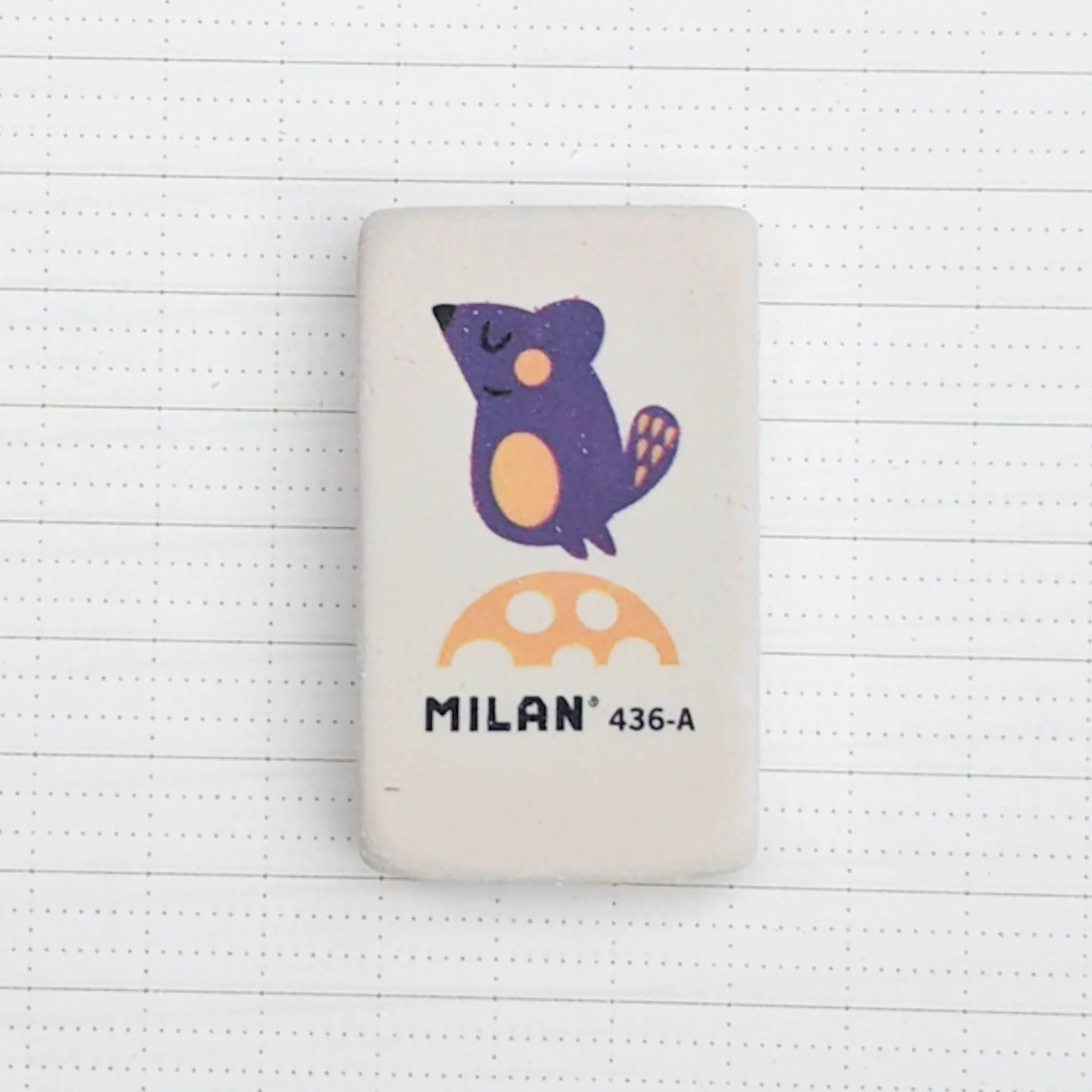 Milan 436-A Small Cartoon Animal Eraser - Image 2