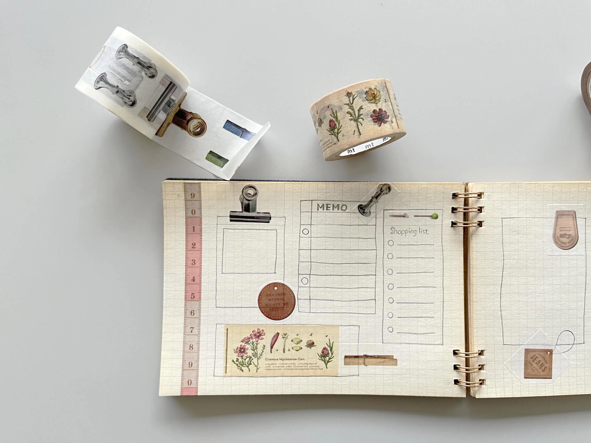 MT Ex 'Encyclopedia Plant' Washi Masking Tape - Image 3