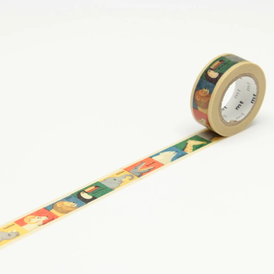 MT for Kids ''Animals''  Washi Tape 1 Roll