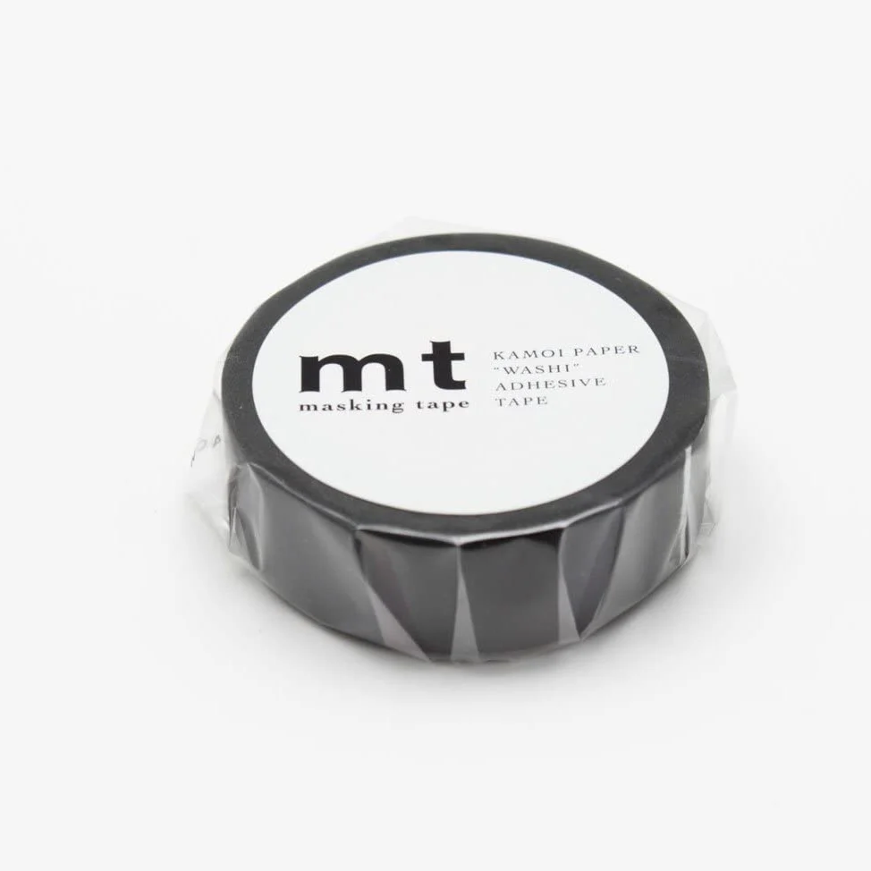 MT Matte Black Washi Tape - Image 3