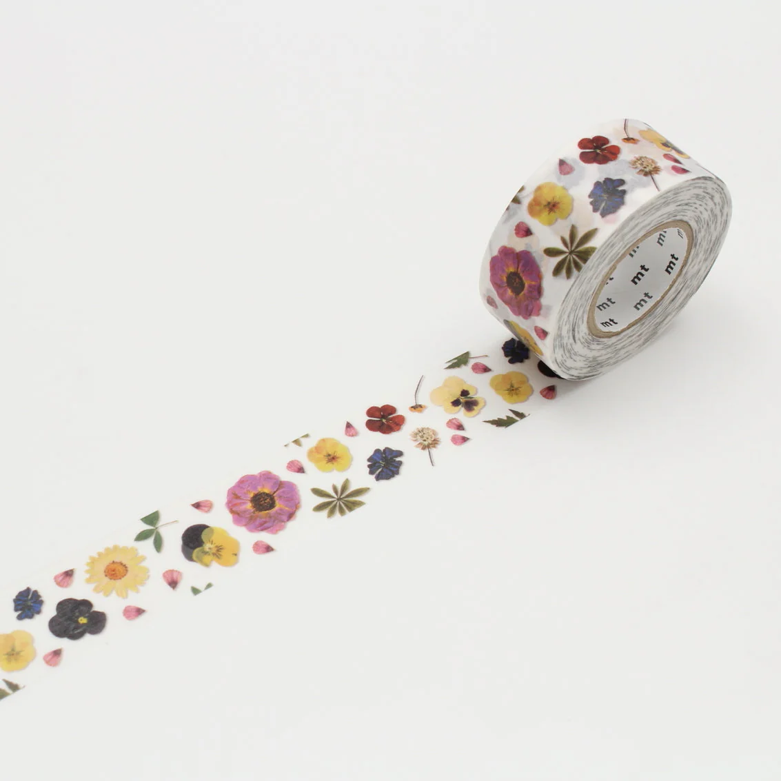 MT Pressed Flower Packing Washi Tape 1 Roll