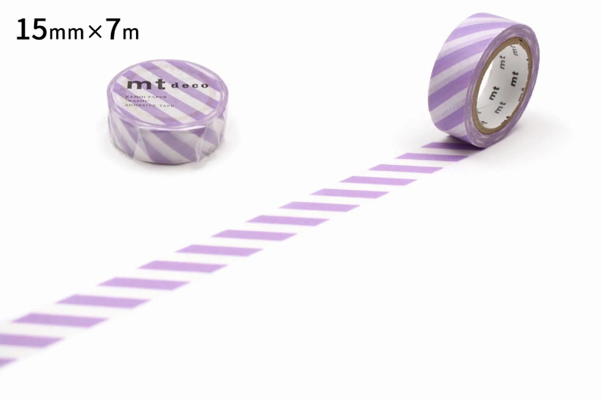 MT Stripe Lilac Washi Tape
