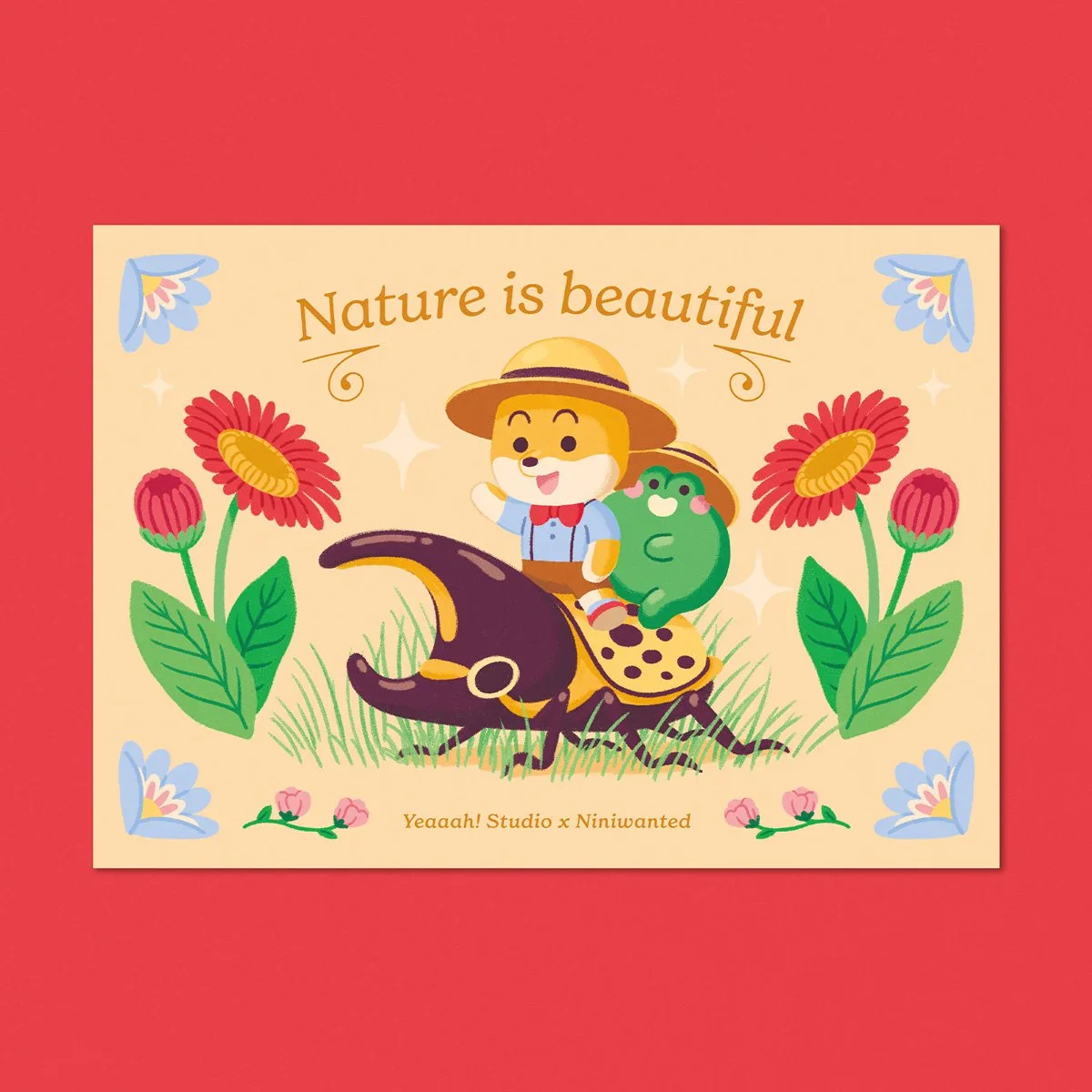 "Nature is Beautiful" A6 Postcard