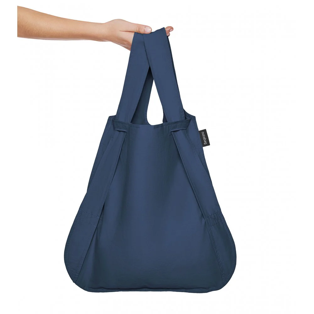 Notabag 2 in 1 Tote & Backpack - Navy Blue - Image 3
