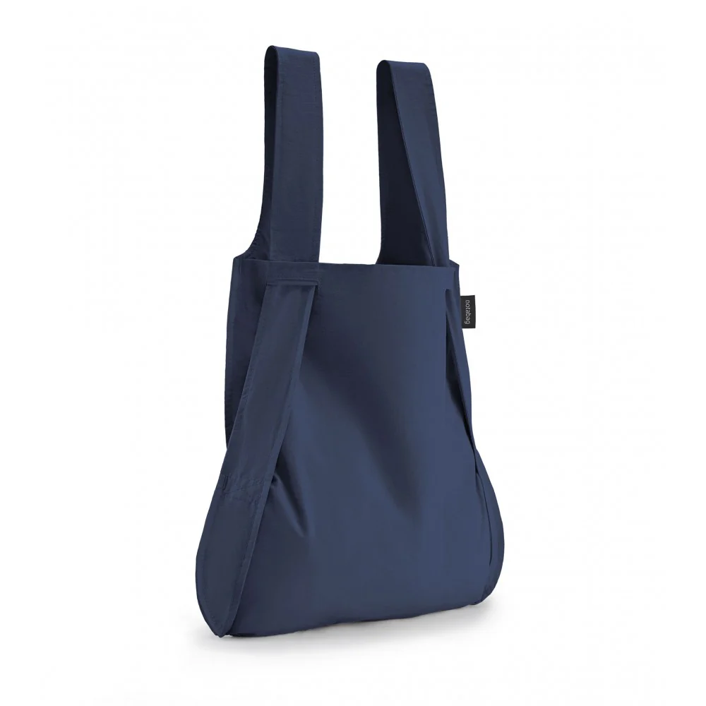 Notabag 2 in 1 Tote & Backpack - Navy Blue - Image 5