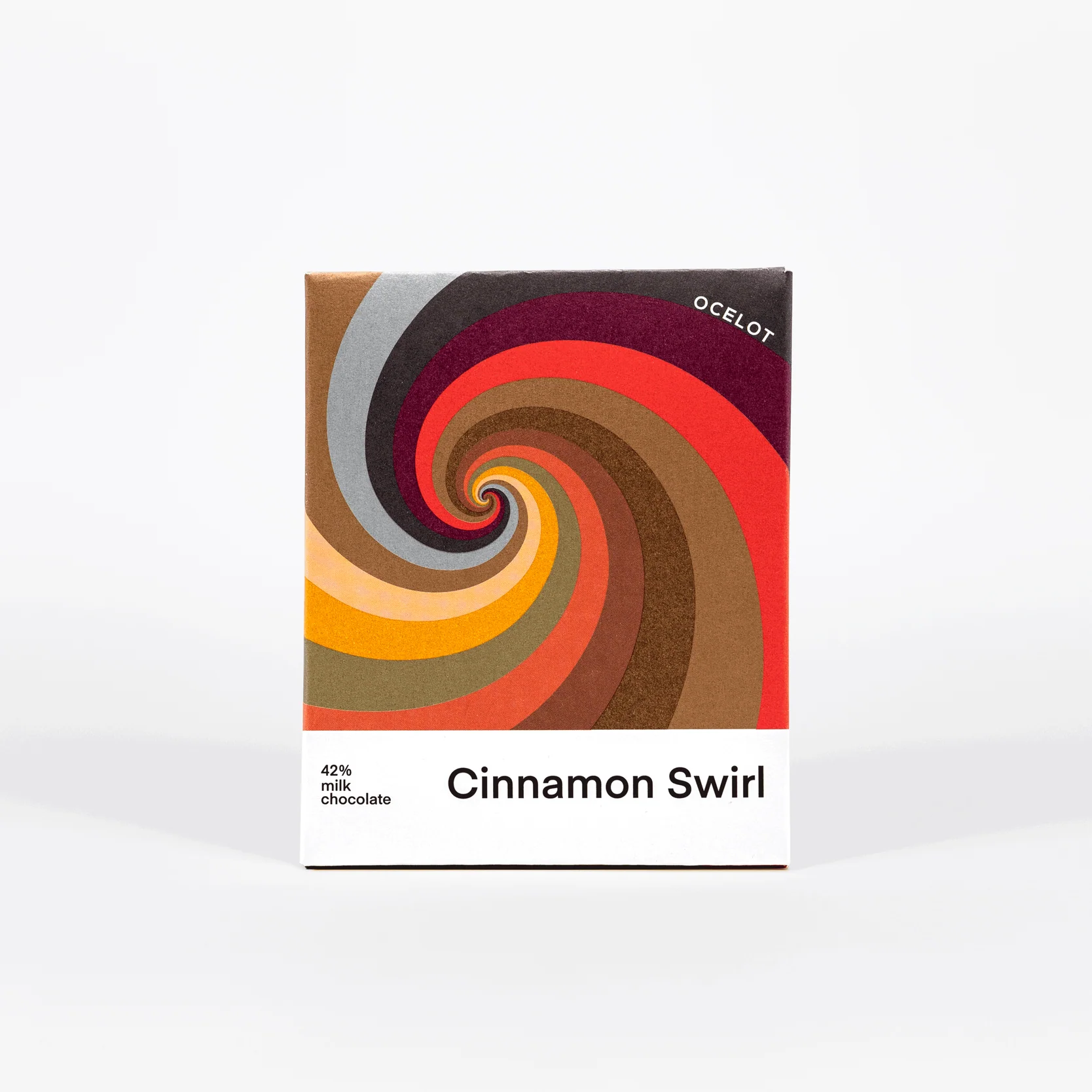 Ocelot Cinnamon Swirl - 42% milk chocolate