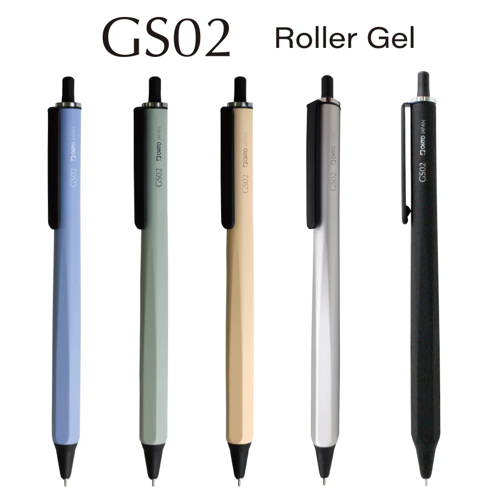 OHTO GS02 Needlepoint Aluminium Gel Pen - New Colours - Image 2