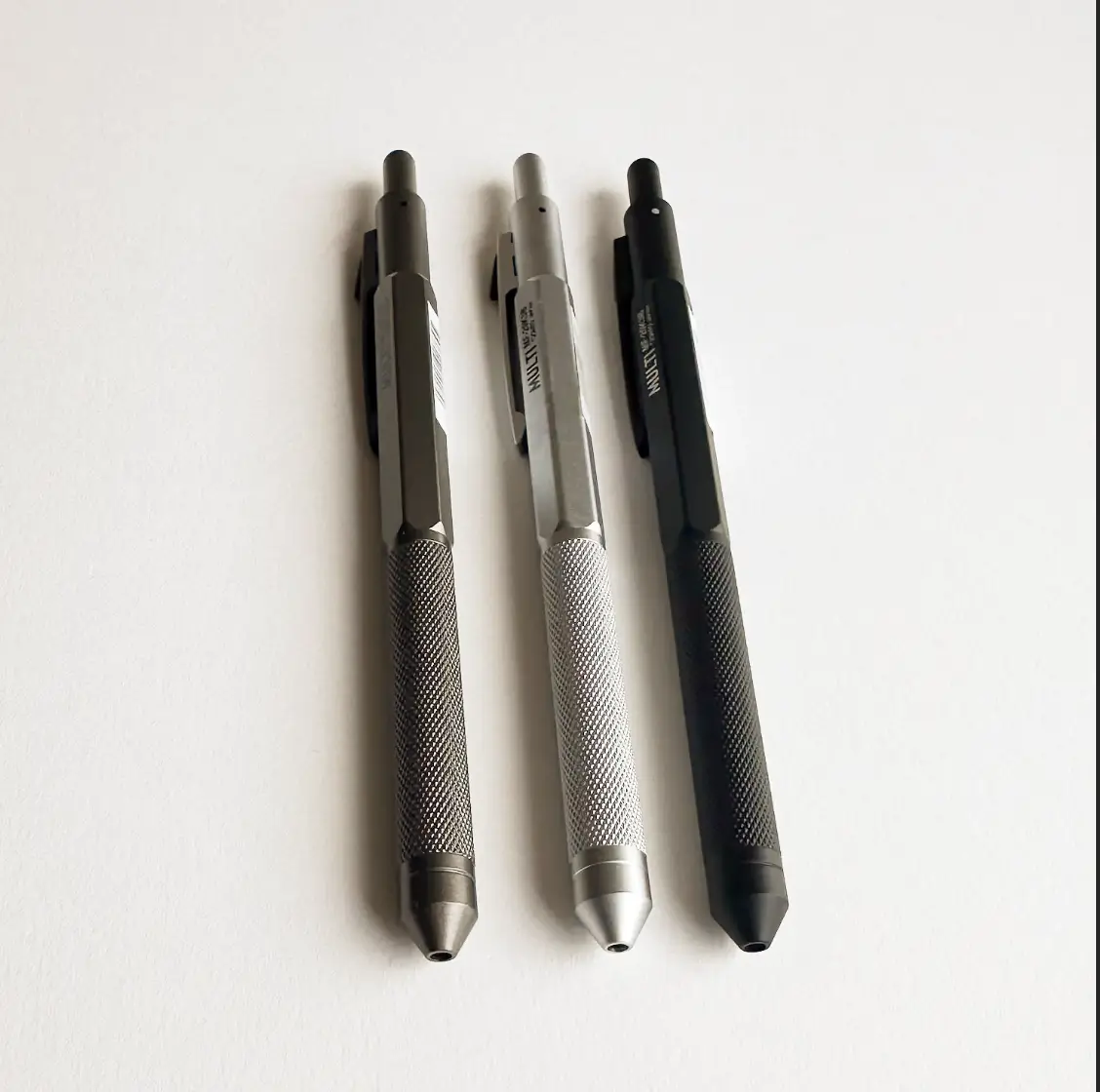 OHTO Multi 2+1 Multifunction Pen MF-20K3B Silver - Image 3