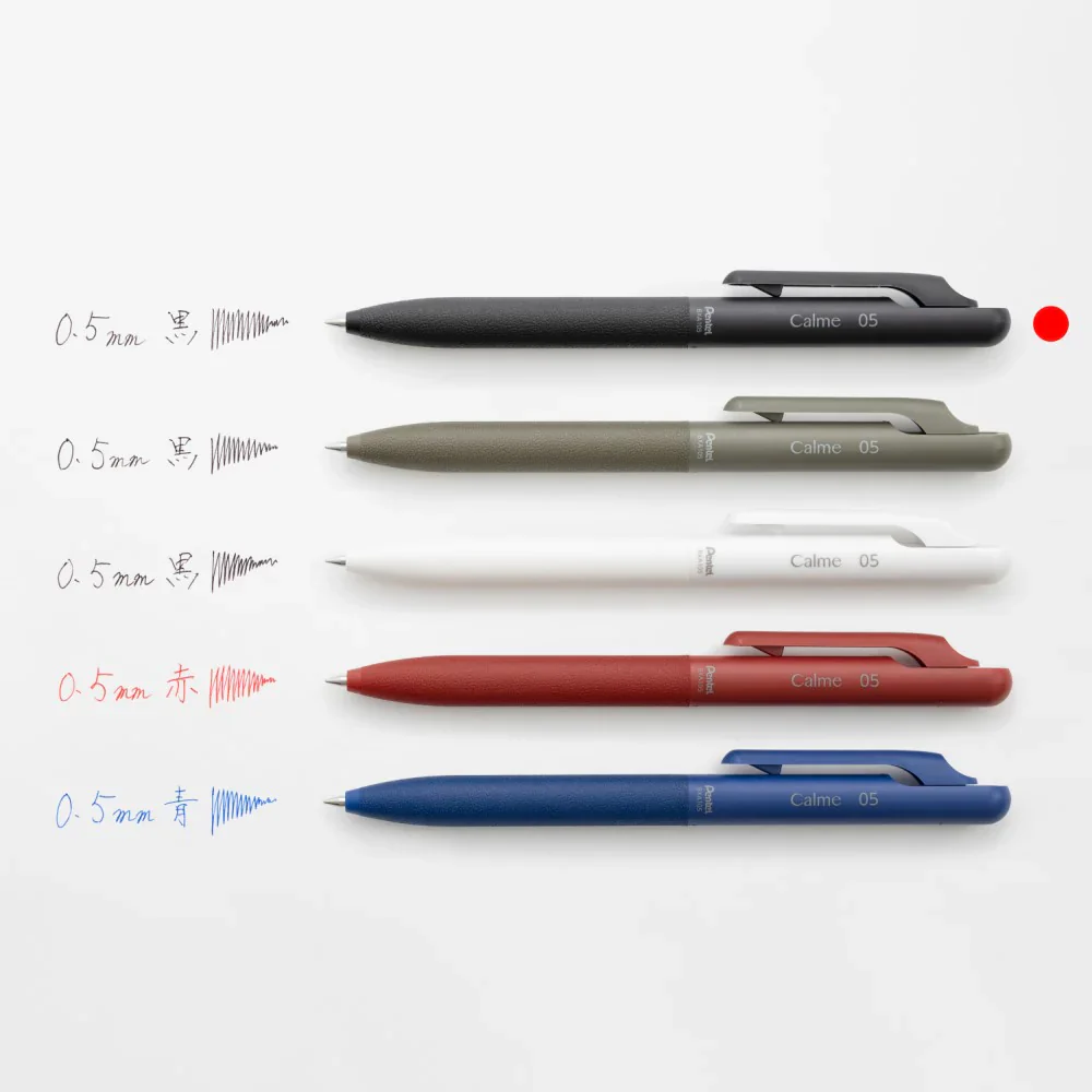 Pentel Calme Ballpoint Pen 0.5 - Image 2