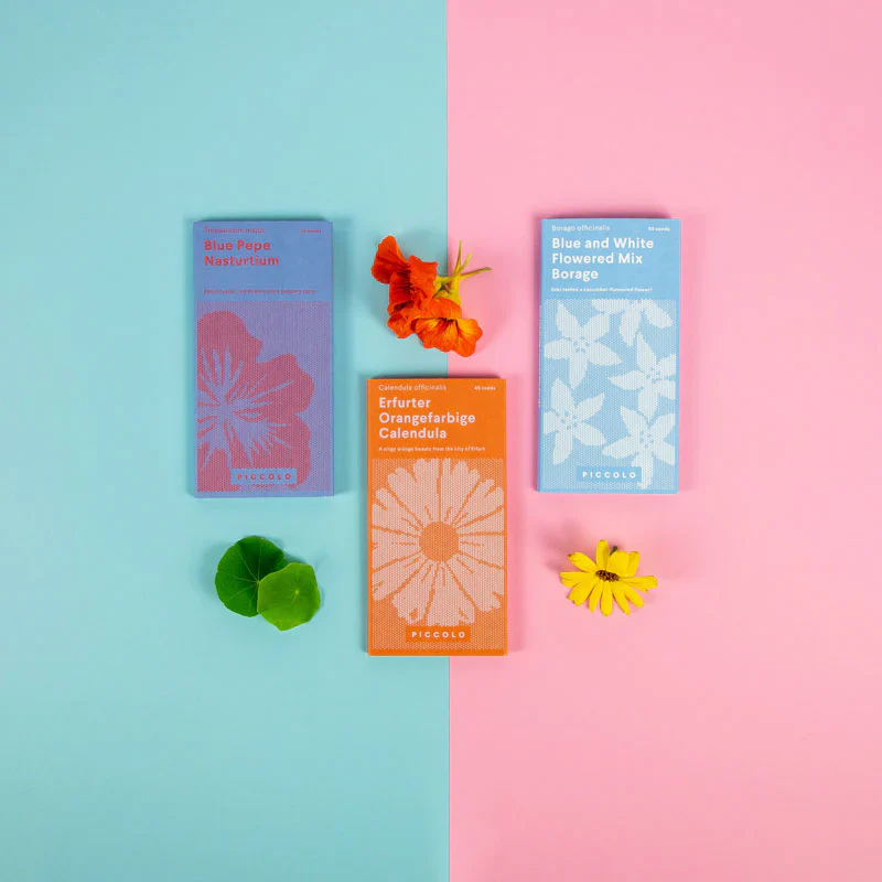 Piccolo Edible Flowers Seed Collection - Image 2