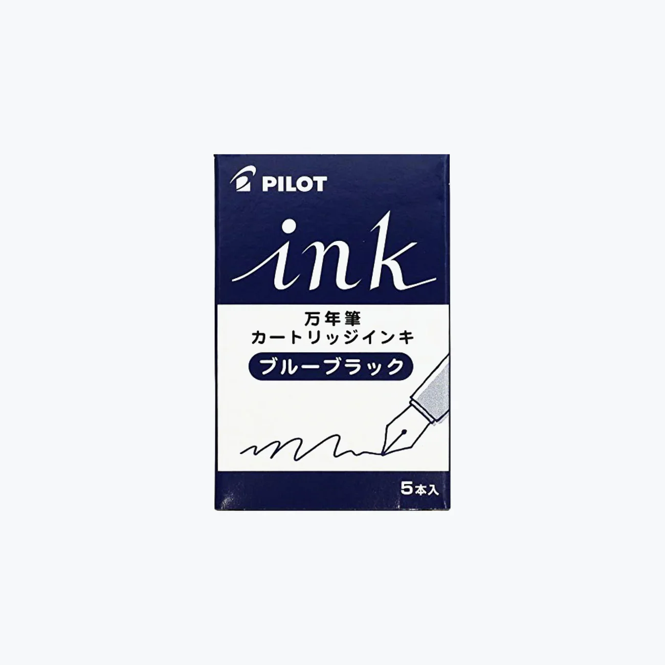 Pilot Fountain Pen Ink Cartridges - Pack of 5 - Image 3
