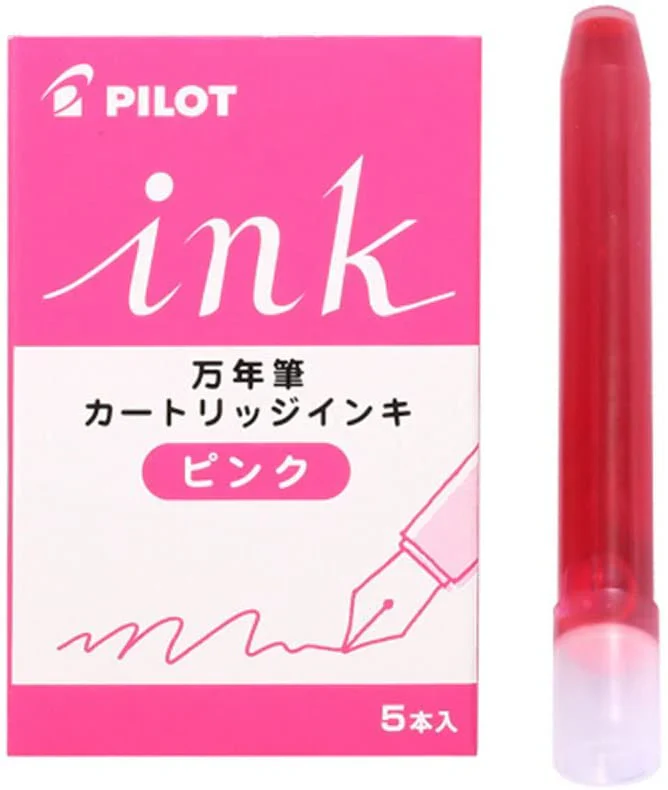 Pilot Fountain Pen Ink Cartridges - Pack of 5 - Image 4
