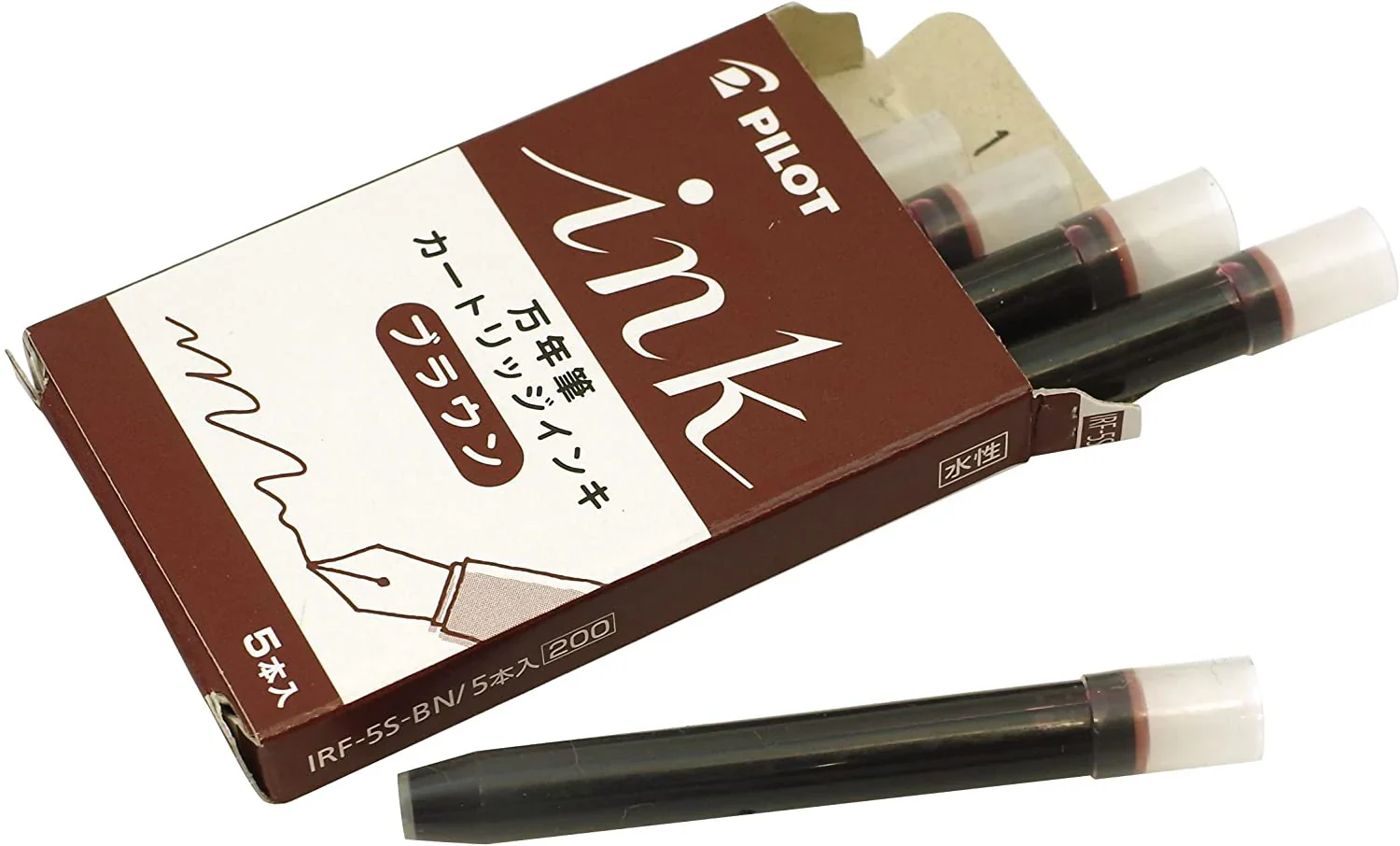 Pilot Fountain Pen Ink Cartridges - Pack of 5 - Image 7