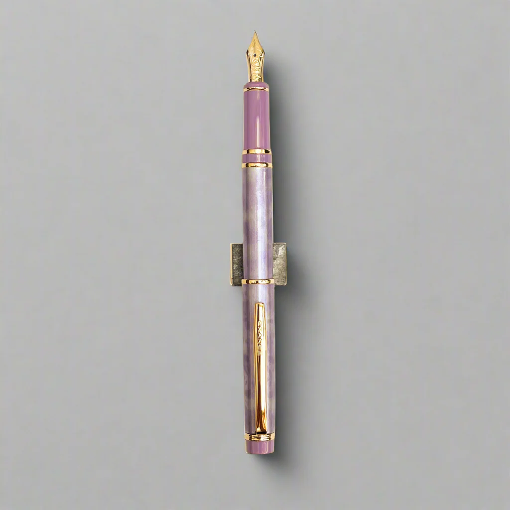 Pilot Grance Fountain Pen 14k gold nib - Marble Violet
