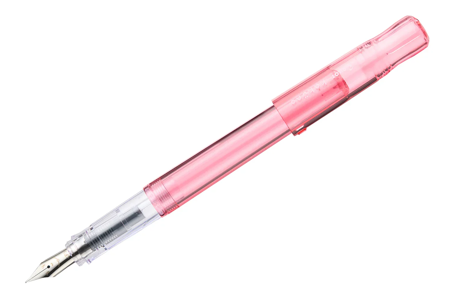 Pilot Kakuno Fountain Pen Transparent Coral