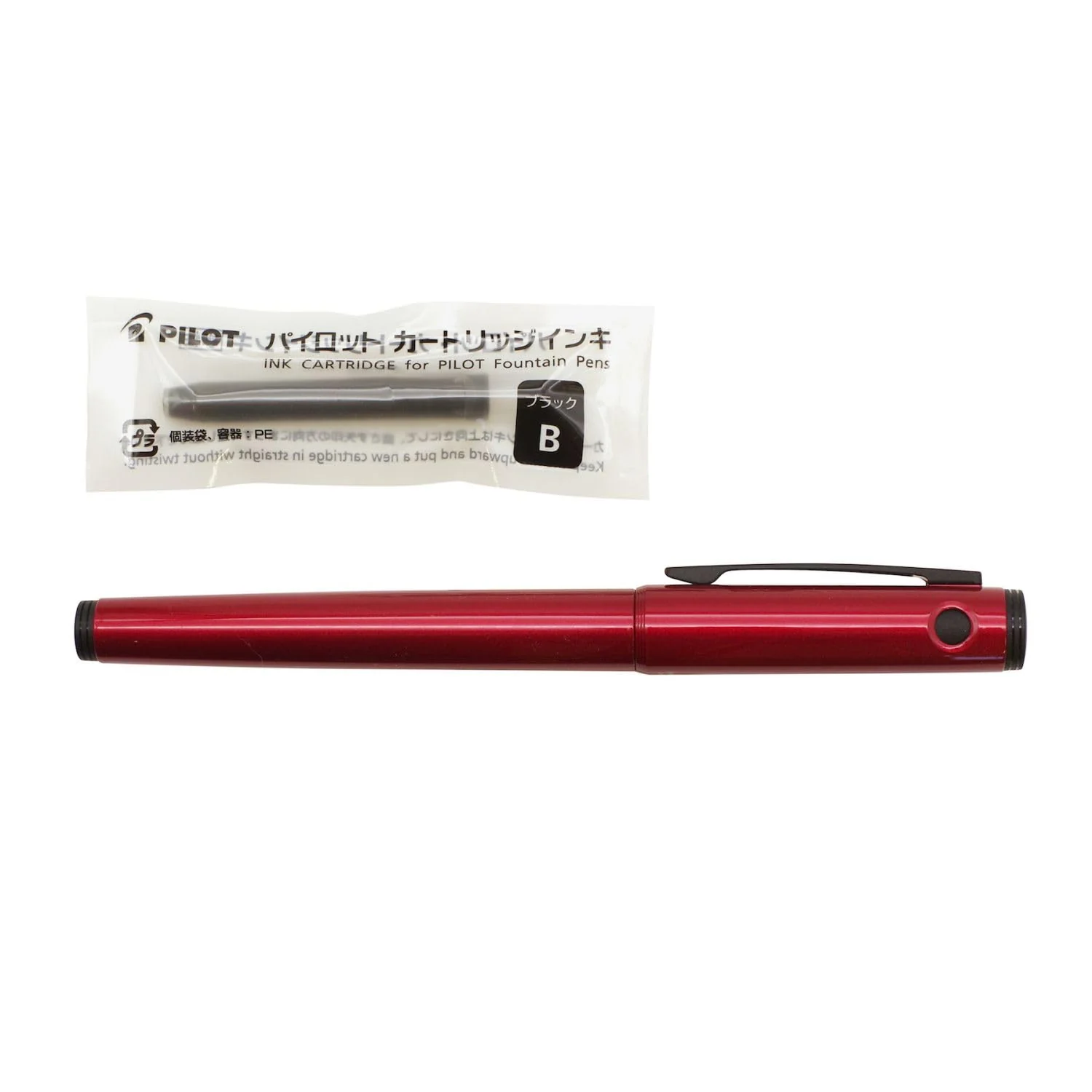 Pilot Lightive Fountain Pen Red - Image 3