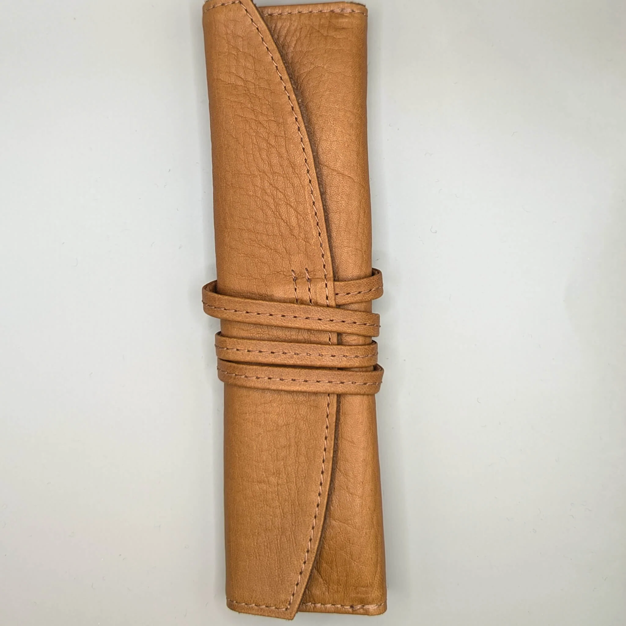 Pilot Pensemble Roll Pen Case for 1 Pen Light Brown