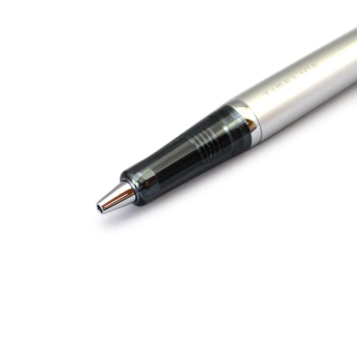 Pilot Timeline Present Ballpoint Pen Silver - Image 2