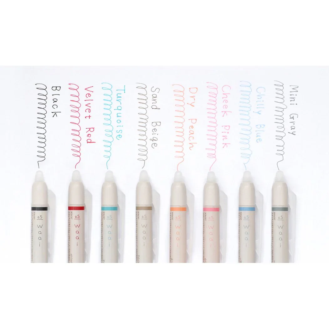 Pilot Waai Frixion Erasable Gel Ink Ballpoint Pen 8 Color Set - Image 2